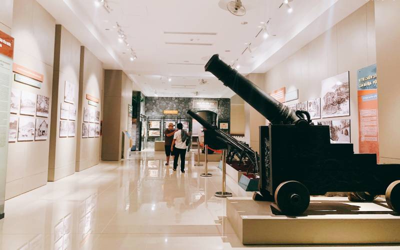 Bảo tàng Bà Rịa – Vũng Tàu được xây dựng khang trang, rộng rãi 