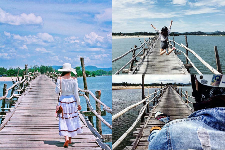 Cầu Ông Cọp Check in cây cầu gỗ dài nhất Việt Nam