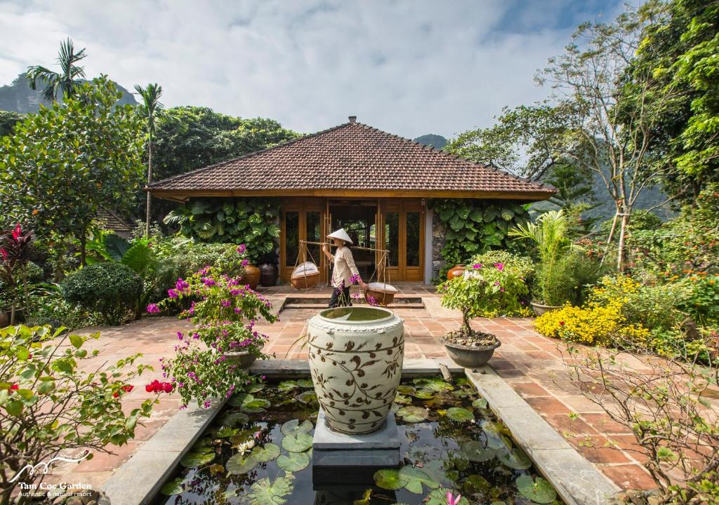 Không gian thanh bình hòa hợp với thiên nhiên tại Tam Cốc Garden Resort