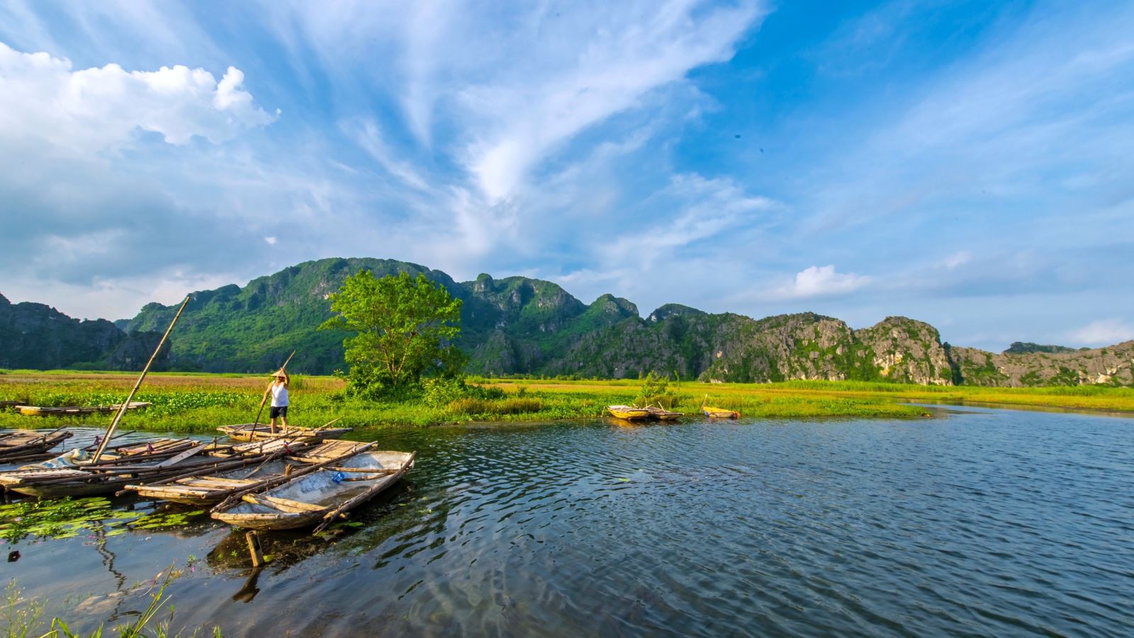 Vẻ đẹp khu du lịch Vân Long - Ninh Bình